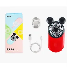 2019 Newest Creative Mini Cartoon Mickey Fan Handheld 3 Colors Usb