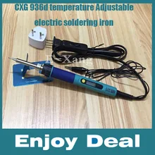 Pp высокое качество ЕС Plug CXG 936d температура регулируемый Электрический паяльник В 220 Вт в 60 Вт внутренний нагрев 900 м совет серии