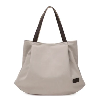 

KVKY Casual Women Bag Beach Canvas Bags Female HandBags Over the Shoulder Bags Crossbody Travel Tote Purse