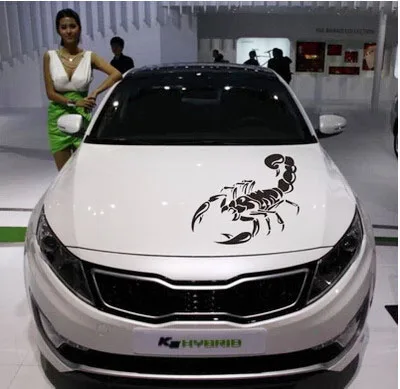 30CM Cute 3D Scorpion Car Stickers Car styling Abarth