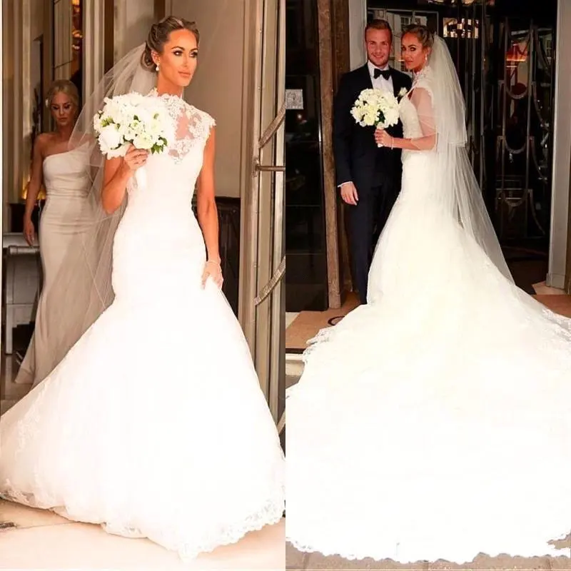 Кружевные свадебные платья в деревенском стиле 2019 vestido de noiva A конец линии рукава с открытой спиной Свадебные платья ручной работы trouwjurk