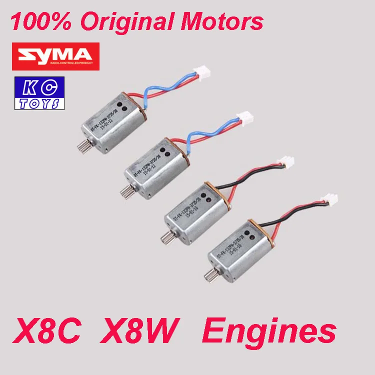 100 Original Syma X8C motor X8W engine X8C X8W Syma spare parts X8C 10 11 4PCS