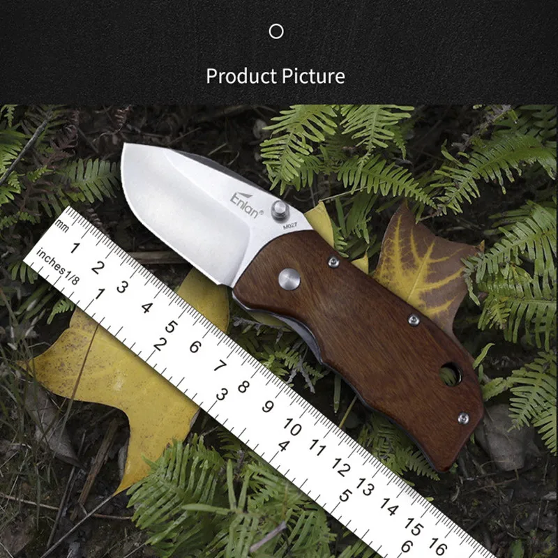 Карманный складной нож 8cr13mov лезвие RedWood ручка брелок EDC выживания охотничий