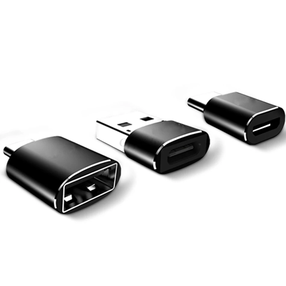 Type C OTG адаптер конвертер Micro USB к type-C USB-type C для Macbook samsung S9 S8 Oneplus 2 3 type C к Micro USB зарядное устройство