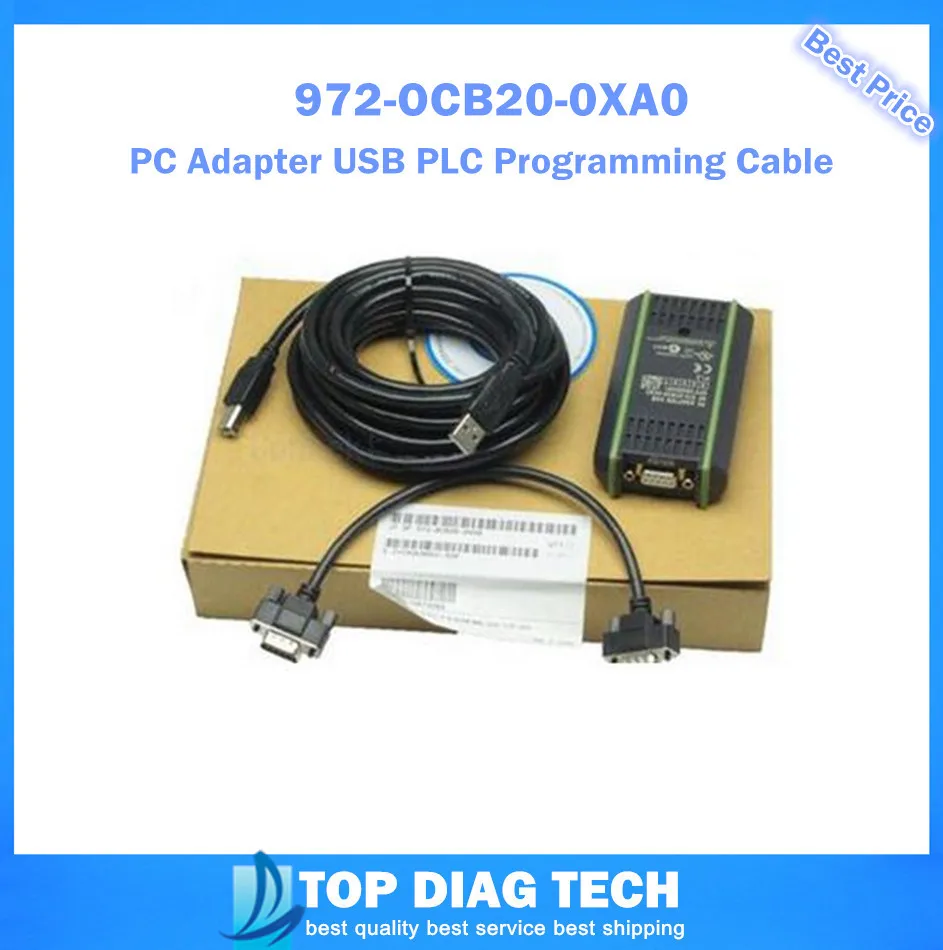 DHL Быстрая доставка 6ES7 972-0CB20-0XA0 972-OCB20-0XA0 PC адаптер USB ПЛК Программируемый кабель