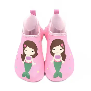 

1 Pair Kids Cartoon Swim Shoes Boy Girl Anti Slip Socks Beach Pool Surfing Yoga Not Absorbing Water Lightweight Swimming Access