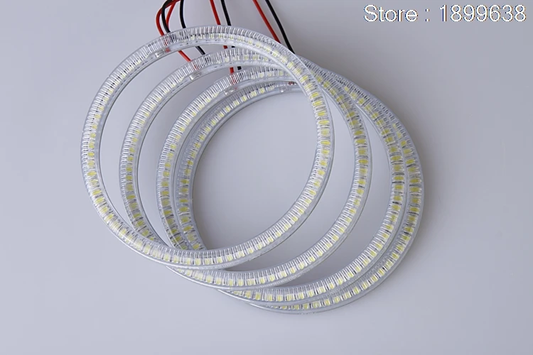 Ультра яркий SMD белый светодиодный ангельские глазки 1600LM 12V halo ring kit для bmw E30 E32 E34