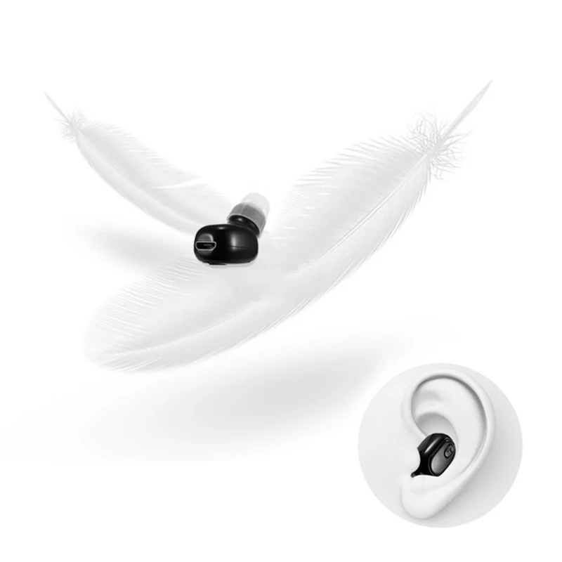 Новый беспроводной Bluetooth одиночный наушник легкие мини наушники для спорта