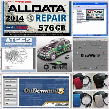 

2019 Auto repair software alldata V10.53 M-itchellondemand 2015 All data car software with tech support work all car and truck