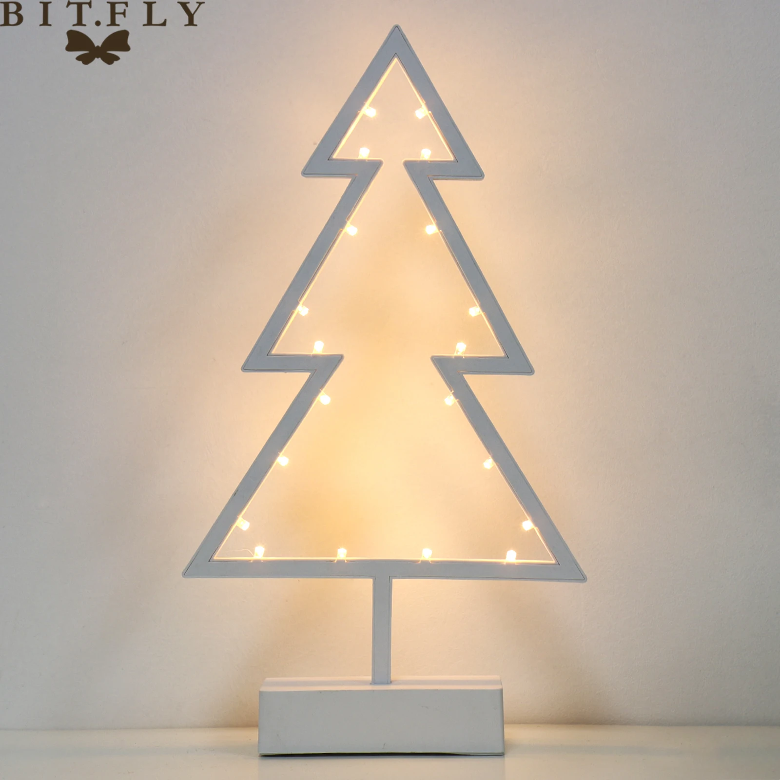 39x20 см Милая Рождественская елка, ротанговая модель в форме звезды, светодиодный Рождественский Креативный светодиодный Ночной светильник, романтическая домашняя настольная Ночная лампа
