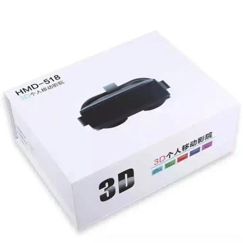 VR Box 3 0 профессиональные очки 46 для ПК 3D частный кинотеатр 80 дюймов 640*360 8 Гб ROM