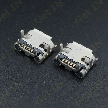 

Micro USB Connector Jack Female Type 5Pin SMT Tail Charging socket PCB Board