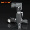 NICRON 2 pcs 90 Degrés Twist Coin lampe de Poche Mains Libres Étanche IP65 Double Carburant 14500 Li-ion/AA Batterie Magnétique LED torche N7 ► Photo 1/6