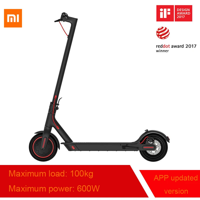 

Xiaomi Folding Electric Scooter Pro 3 speed mode 300W Motor max load100kg patinete electrico adul 45KM Double Brake vs iscooter