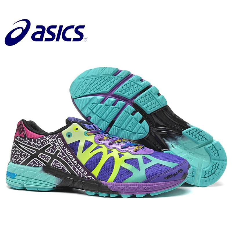 New Arrival Official Asics Gel-Noosa TRI9 Woman's Shoes Breathable Stable Running Shoes Outdoor tennis shoes classic Hongniu