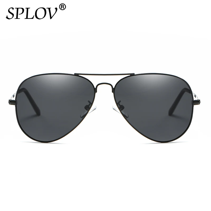 SPLOV, новинка, авиационные поляризационные солнцезащитные очки для мужчин и женщин, фирменный дизайн, Ретро стиль, пилот, солнцезащитные очки, Двойные Лучи, OculosDe Sol