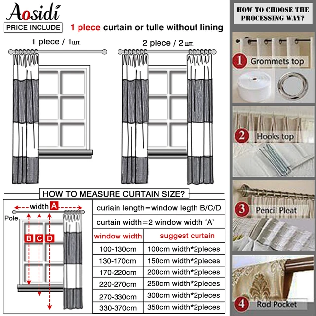 Wisteria Flower Design Modern Tulle Curtains 6