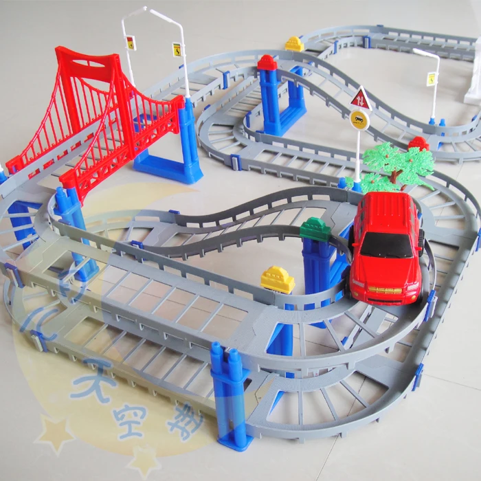 Puzzle toy rail car electric car 1.5in RC Trains from Toys & Hobbies