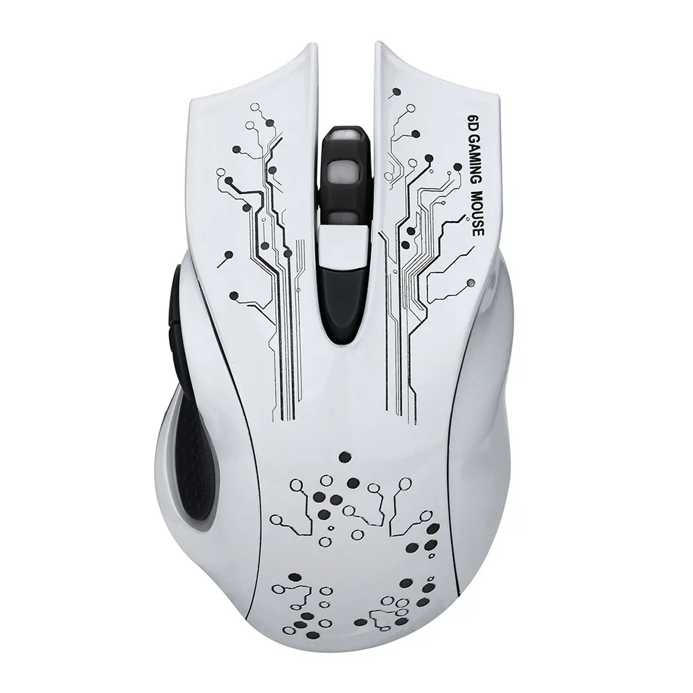 

USB Wired 5500dpi 6Buttons Optical Gaming Mouse LED 6 BacklightS for PC Laptop c30
