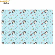 HUGSIDEA домашний декор дверные коврики Забавные 3D мультфильм медсестры коврики с принтом модные входные гостиная/спальня/Коврики для кухни