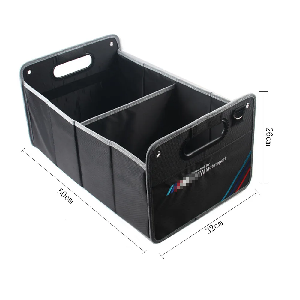 car Accessories Trunk Storage Box foldable Container Bag Tools Organizer for bmw F30 F10 F20 E60 E61 E91 E92 E93 F07 X1 X3 X4 X5