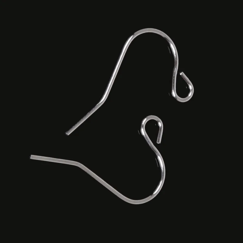 

High Quality 0.7x20x11mm 0.7x21x21mm 0.7x13x14mm Stainless Steel Earring Hook Clasp For Jewelry Making