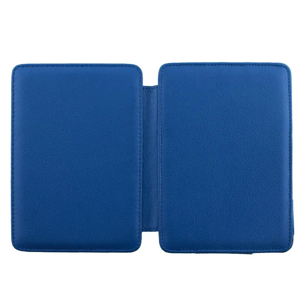 

PU Leather Skin Smart Case For Amazon Kindle 4/5 Flip Thin Cover Wallet Ultra Slim eReader Cover Blue