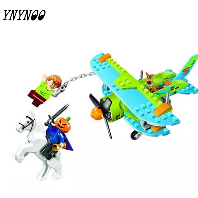 

(YNYNOO) 10429 Scooby Doo Mummy Museum Mysterious Plane Building Block Toys compatible with Legoingly