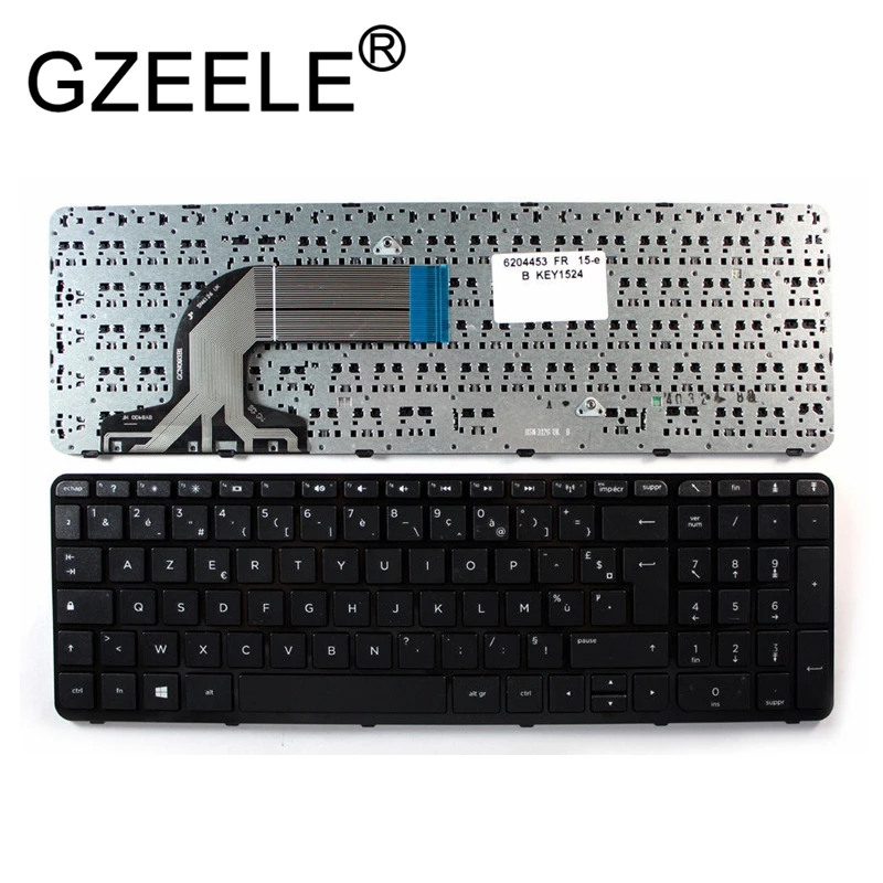 Новая клавиатура GZEELE для ноутбука hp Pavilion 15-e 15-n 250 G3 255 g3 256 g3 AZERTY FR