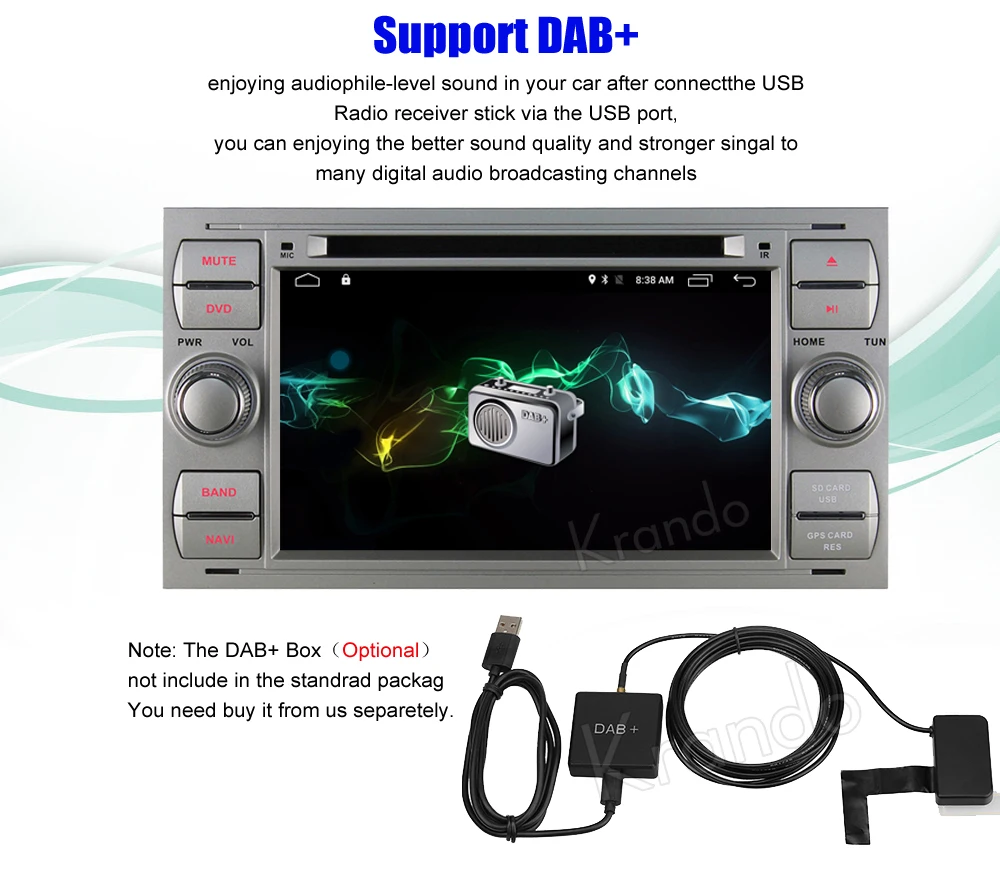 Discount Krando 7" Android 9.0 car navigation multimedia system for Ford Focus 2004-2007 For Ford S-MAX 05-20 audio radio gps dvd player 10 Discount Krando 7" Android 9.0 car navigation multimedia system for Ford Focus 2004-2007 For Ford S-MAX 05-20 audio radio gps dvd player 10