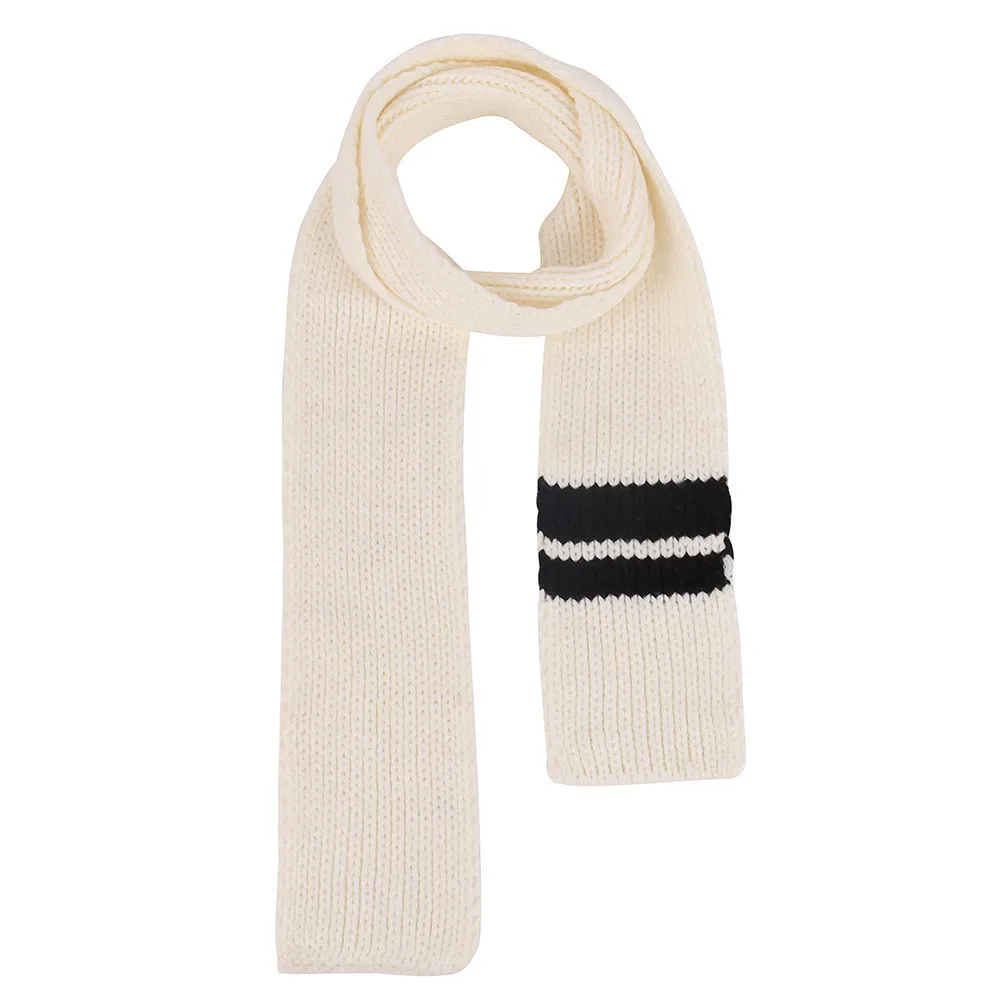 Зимний шарф для детей, женский шарф в богемном стиле для мальчиков и девочек, перфорированный шарф, теплые трикотажные шарфы в полоску, прямоугольный шарф A40