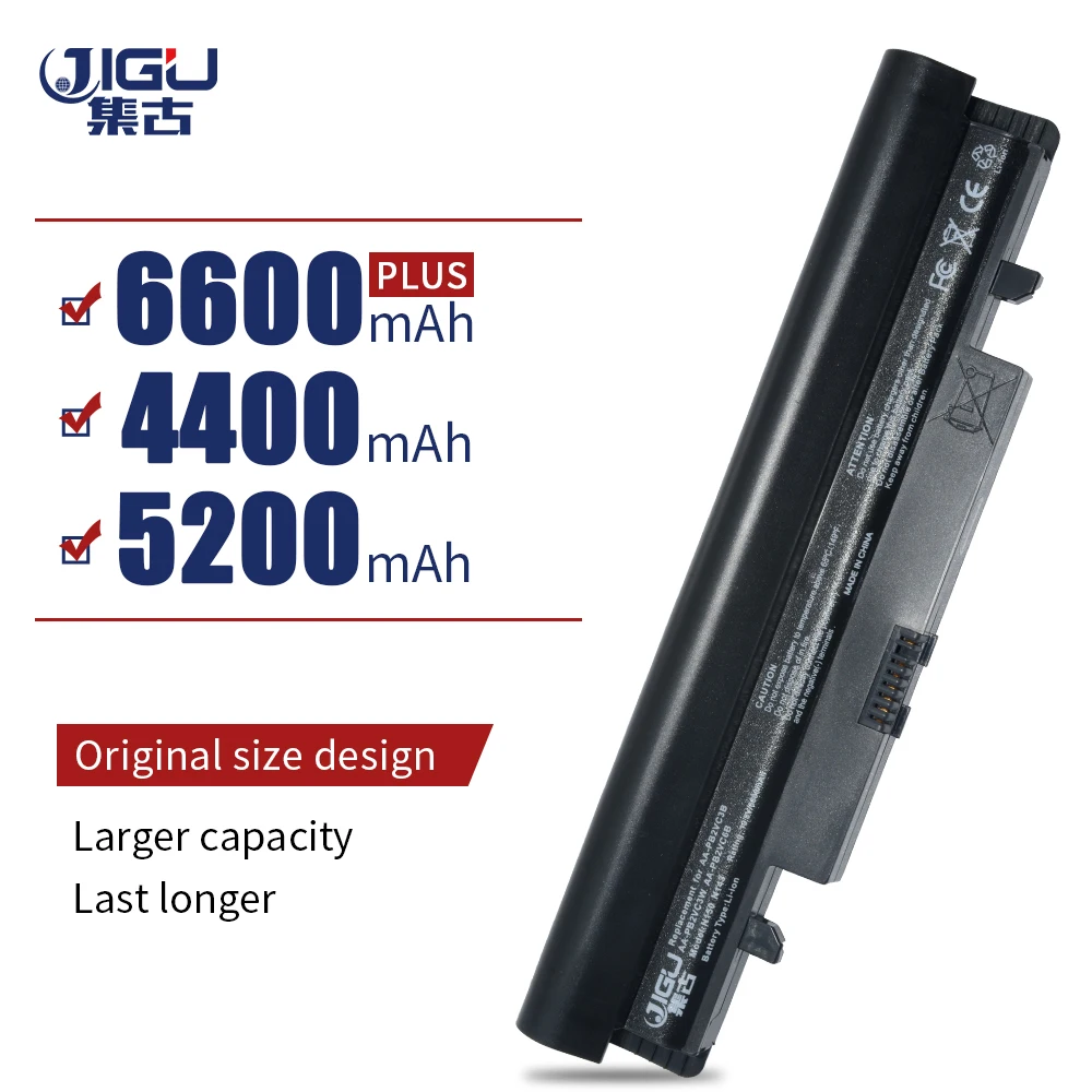 Аккумулятор JIGU для ноутбука Samsung N150 N143 N145 N148 N218 специальная цена Черный Сменный