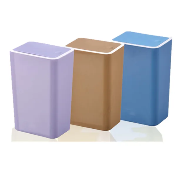 Waste Bin Garbage Bucket Trash Can Plastic Storage Barrels Covered Rectangle Paper House Cleaner Waste Bin Garbage Bucket Trash Can Plastic Storage Barrels Covered Rectangle Paper House Cleaner