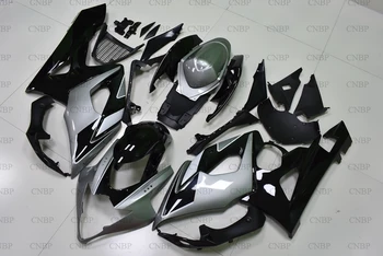 

GSXR 1000 2005 Fairing Kits for Suzuki GSXR1000 2005 - 2006 K5 Black Silver Bodywork for Suzuki GSXR1000 2005 Plastic Fairings