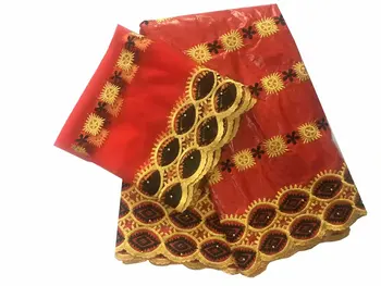 

bazin riche getzner bazin brode getzner 2019 new arrival bazin getzner riche with tulle scarf set for wedding dress