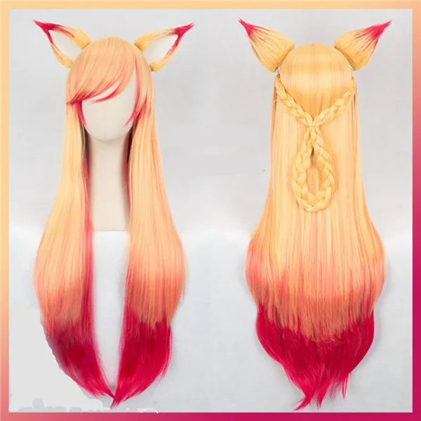 

Game LOL K/DA Akali Cosplay wigs LOL KDA Akali Cosplay Costume Purple Synthetic Wig Hair for women Halloween Carnival wigs Prop
