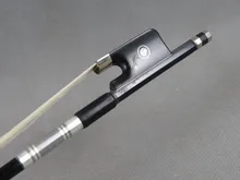 5 PCs High Quality Strong Carbon Fiber Cello Bow 4/4 with White Horse Hair