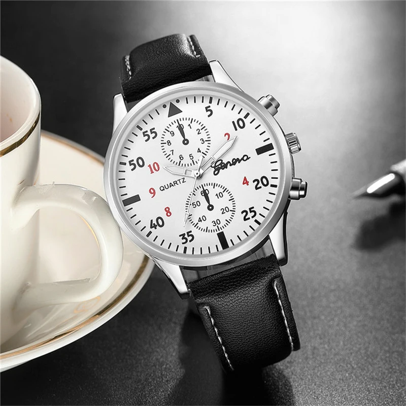 

Fashion Men Watch Elegant Dress Analog Quartz Mens Wrist Watches Casual Sport Man Leather Clock Reloj Hombre Erkek Kol Saati New