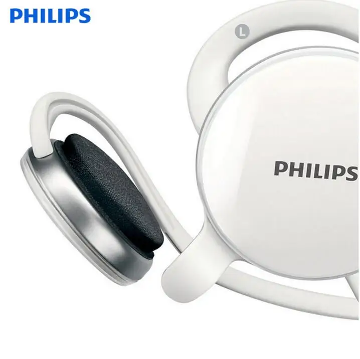 Philips SHM6110U проводное управление гарнитура с 3,5 мм разъем микрофон бас наушники для музыки телефон официальная сертификация