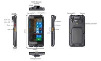 מיני pc 2018 6" עגן מצלמה מיני Tablet Windows 10 Mobile PC Waterproof מחשב התקן 3G Intel Quad Core GNSS GPS Wifi Bluetooth 5.0MP (5)