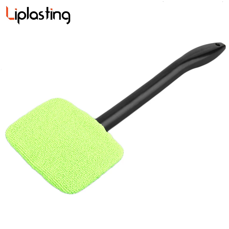 Multipurpose Long Handle Windshield microfiber Cleaner Wipe Tool Wonder