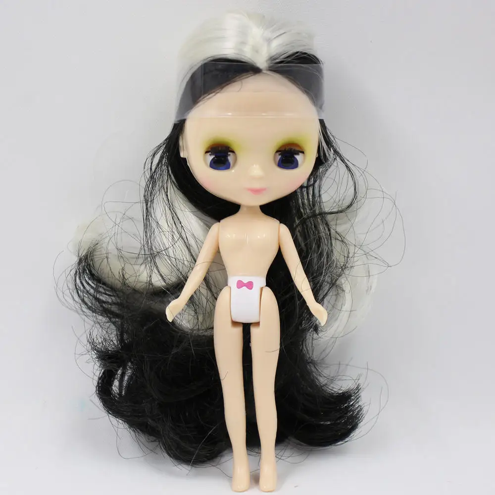 Ледяной обнаженной мини Blyth кукла 27 видов стиля, одежда случайный BJD - Цвет: nude doll