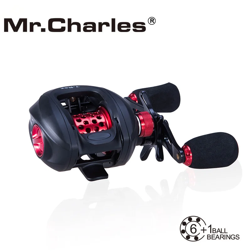 MR.Charles NBC 6BB + RB катушка для приманки левой/правой руки литой подшипник рыболовной