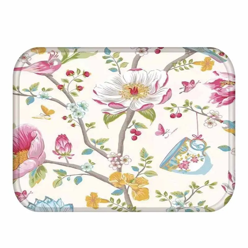 Vintage Entrance Area Anti Slip Rug Pad Waterproof Anti-Slip Doormat Printed Carpet For Kitchen Bathroom Tapete MatS Chris Brown