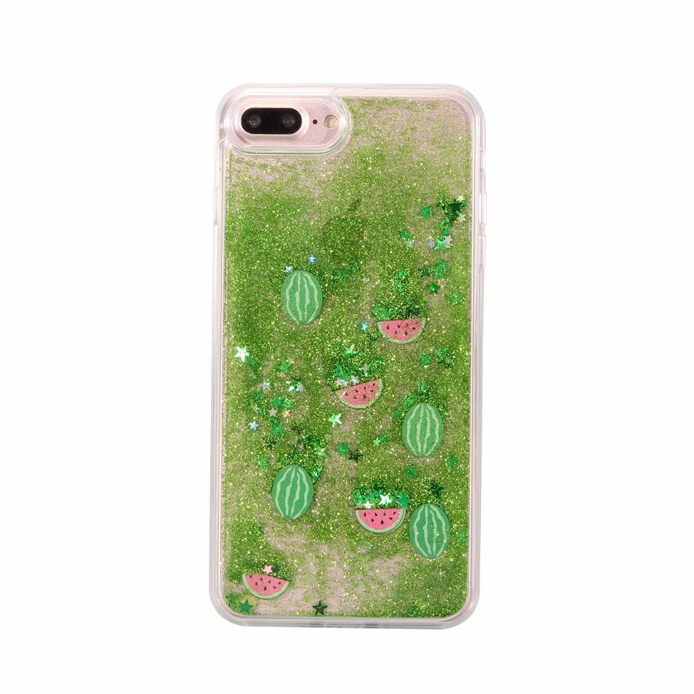 

Cute Drink Bottle Ice Cream Glitter Star Dynamic Liquid Quicksand Phone Case For IPhone X Cases 6S 6plus 8 8plus 7 7 Plus case