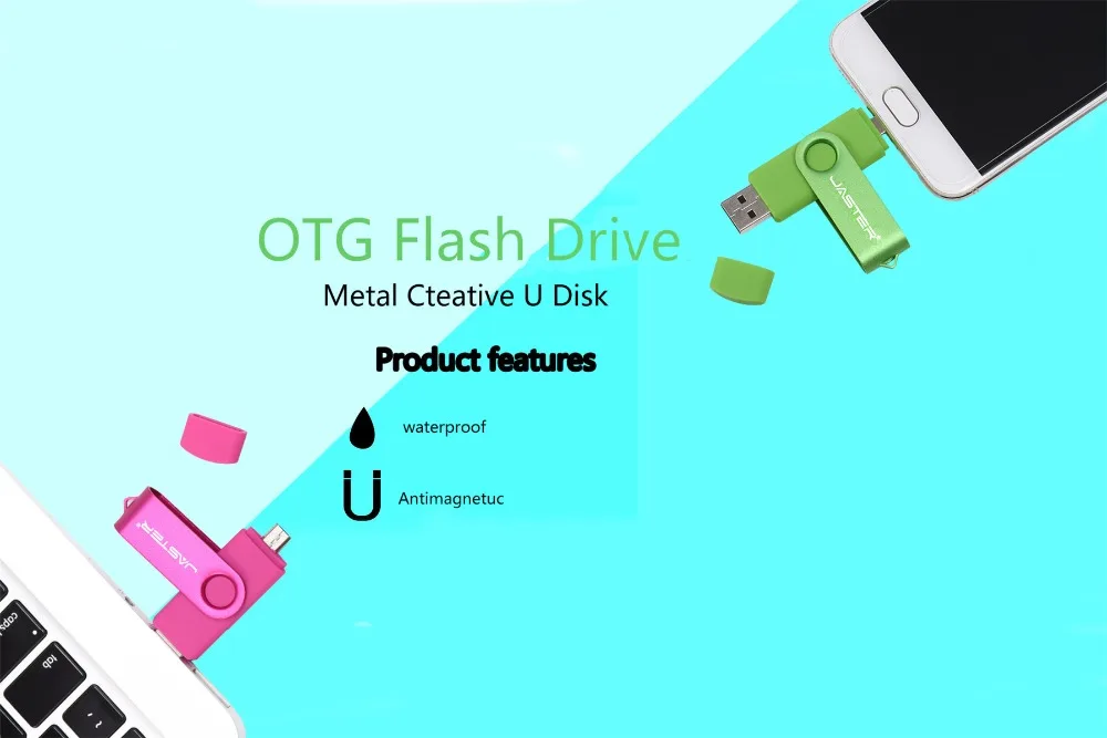 JASTER флеш-накопитель USB 3,0 8 ГБ 16 ГБ 32 ГБ Флешка Meta OTG USB 2,0 флэш-накопитель Внешняя память для смартфона