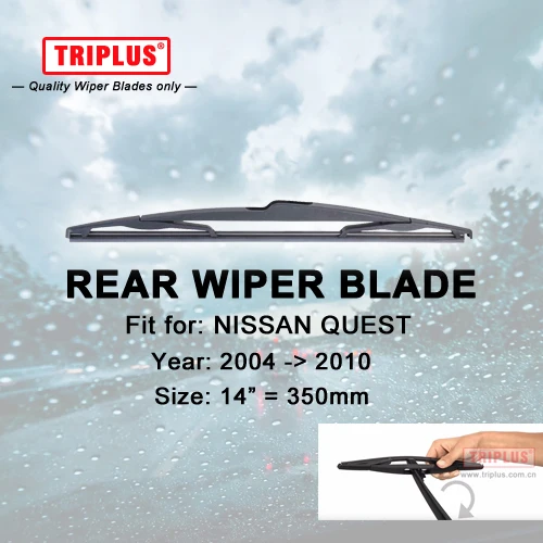 Rear Wiper Blade for Nissan Quest (2004 2010) 1pc 14" 350mm,Car Rear