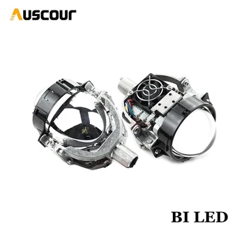

2.8 inch Bi LED Projector Headlights Lens High and Low Beam Auto Headlamp Light Retrofit car headlight all in one modify