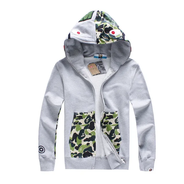 bape baby milo shark hoodie