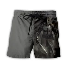 Новое поступление, горячая Распродажа, мужские пляжные шорты для серфинга с 3D принтом, шорты для солдата, шорты для серфинга, спортивные шорты мужские бермуды Masculina De Marca